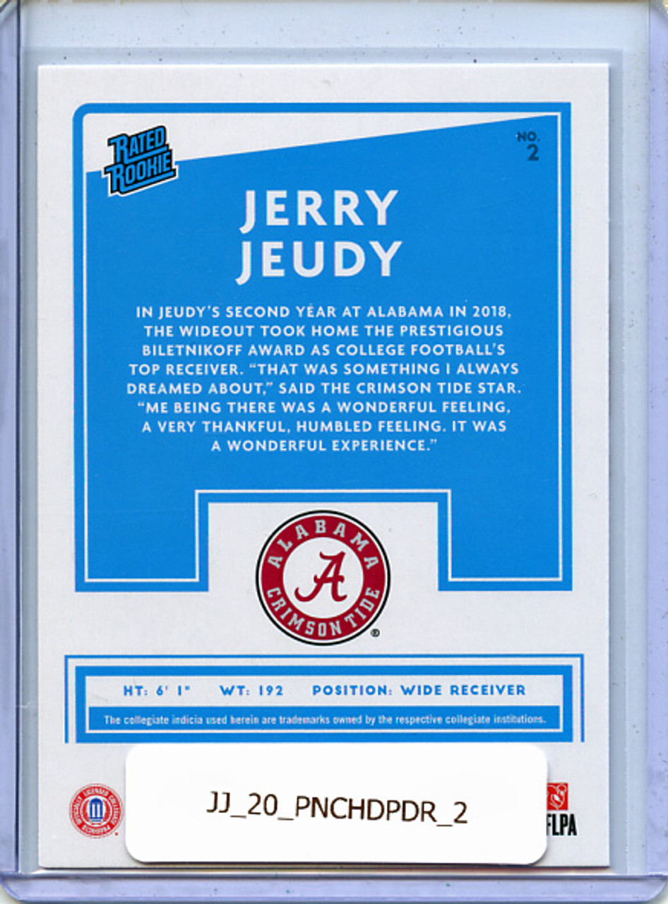 Jerry Jeudy 2020 Chronicles Draft Picks, Donruss #2