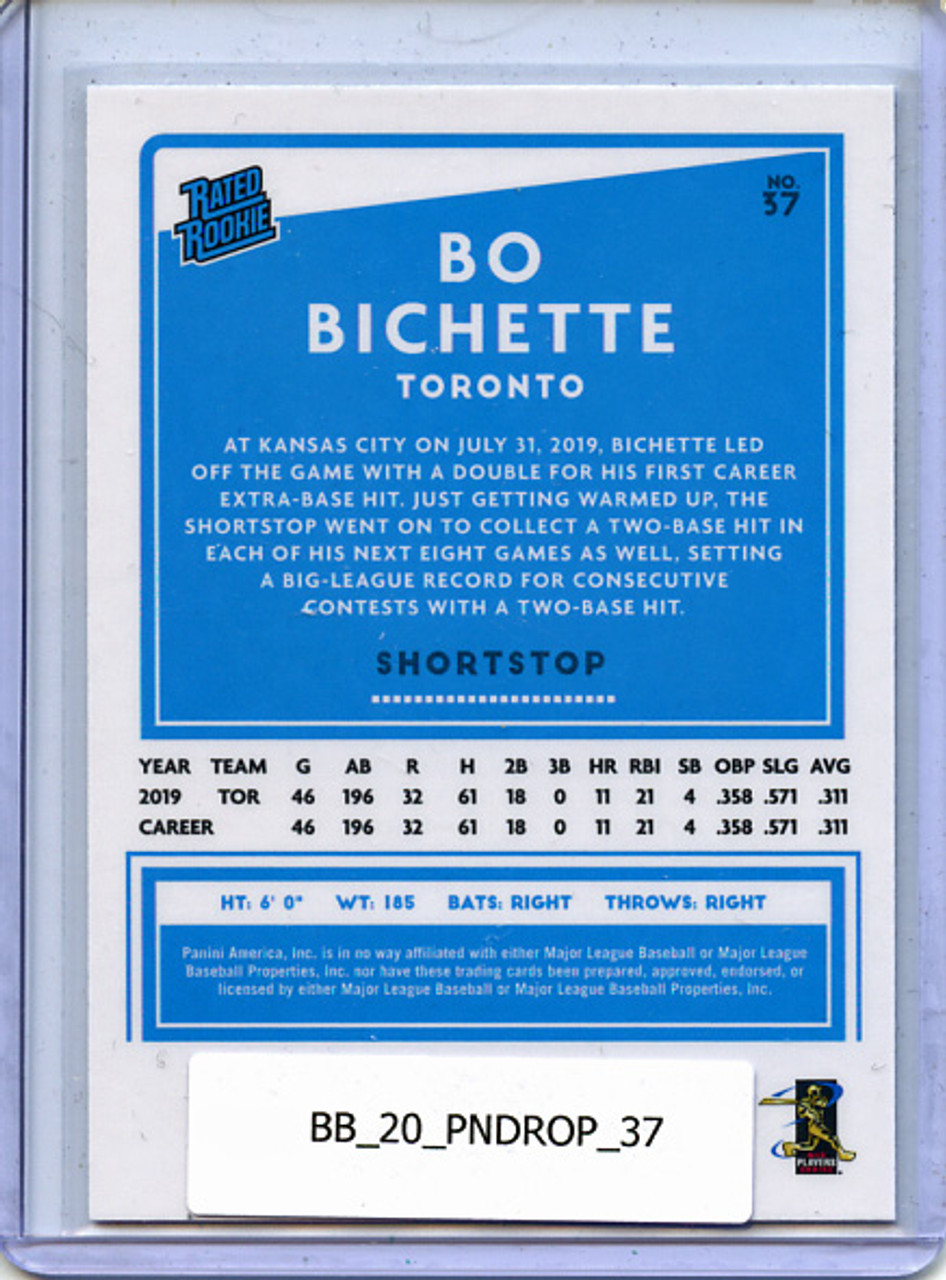 Bo Bichette 2020 Donruss Optic #37