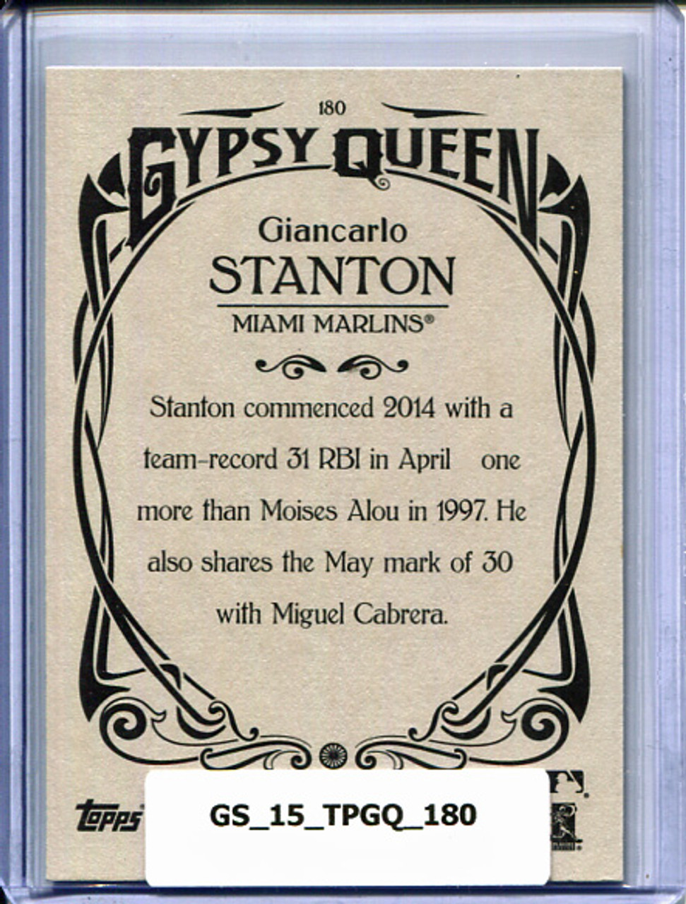 Giancarlo Stanton 2015 Gypsy Queen #180
