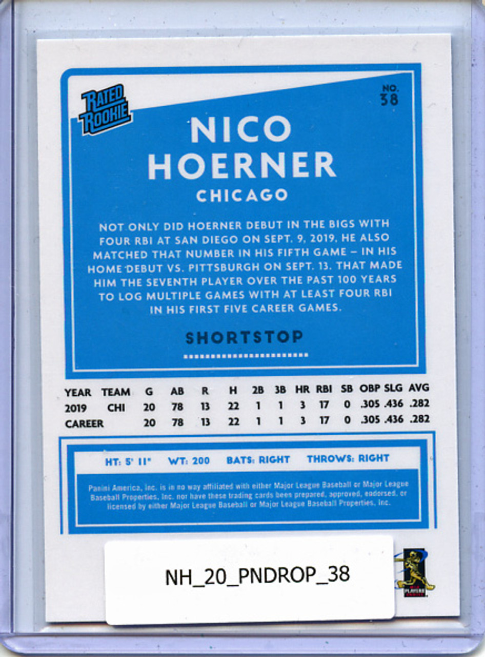 Nico Hoerner 2020 Donruss Optic #38