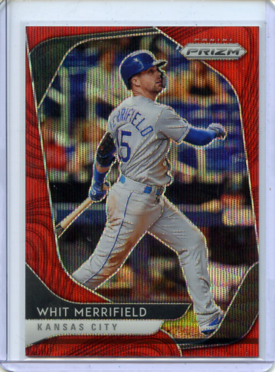 Whit Merrifield 2020 Prizm #246 Red Wave (#99/99)