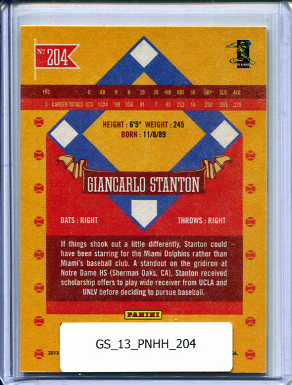 Giancarlo Stanton 2013 Hometown Heroes #204