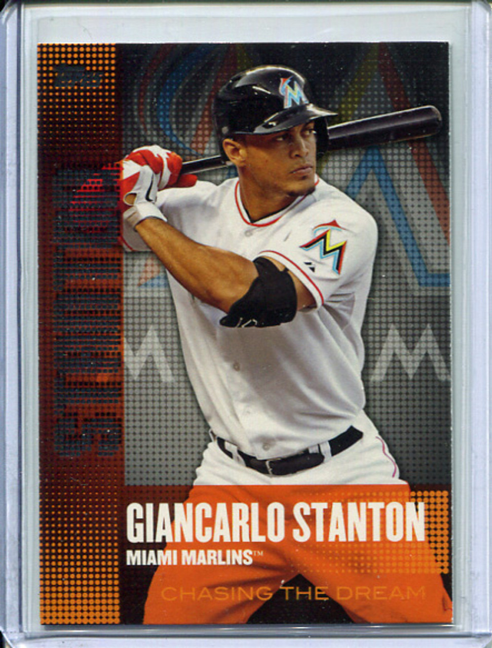 Giancarlo Stanton 2013 Topps, Chasing the Dream #CD-10