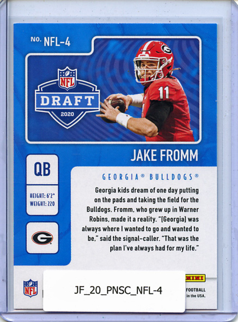 Jake Fromm 2020 Score, NFL Draft #NFL-4