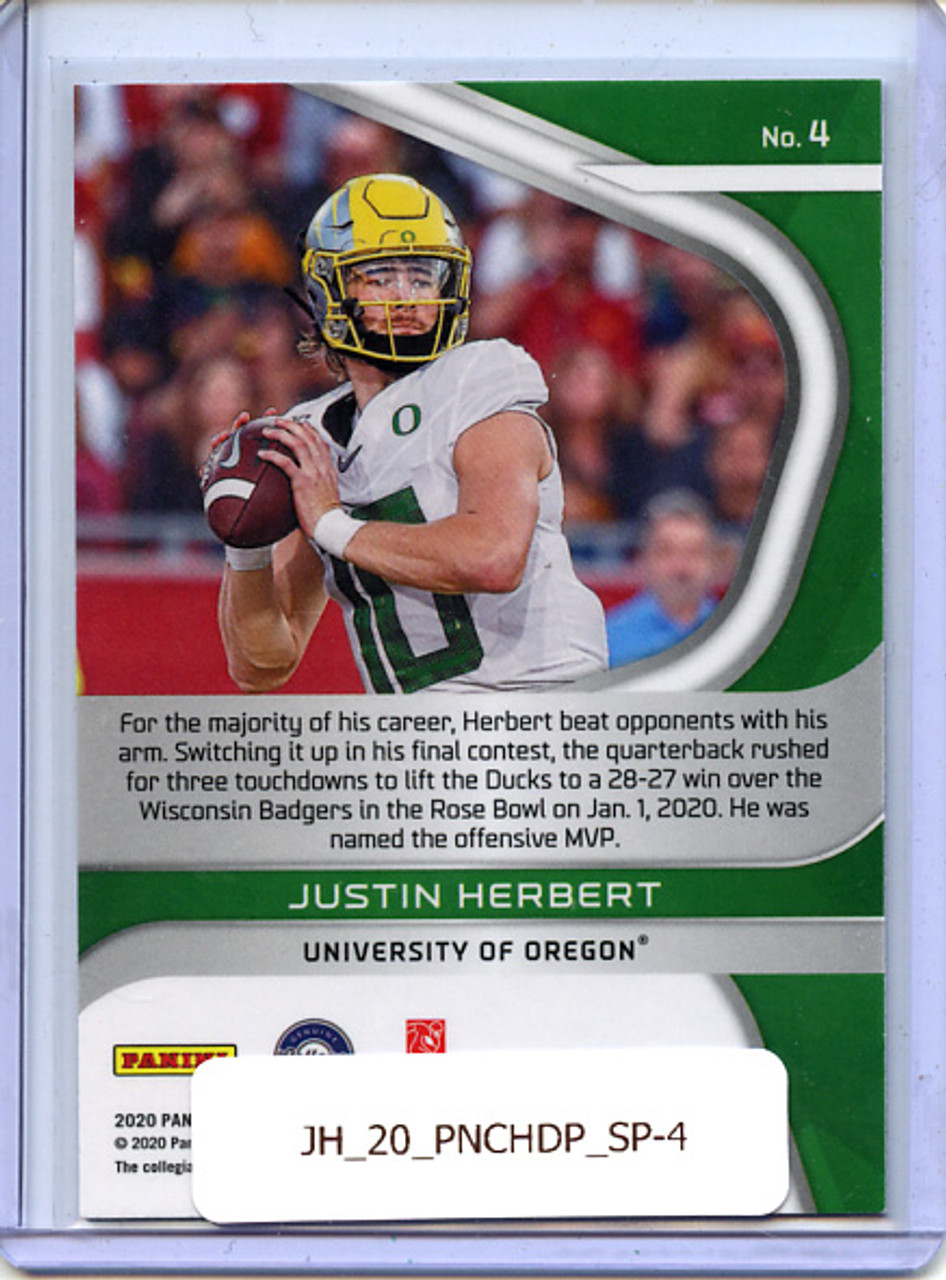 Justin Herbert 2020 Chronicles Draft Picks, Spectra #4