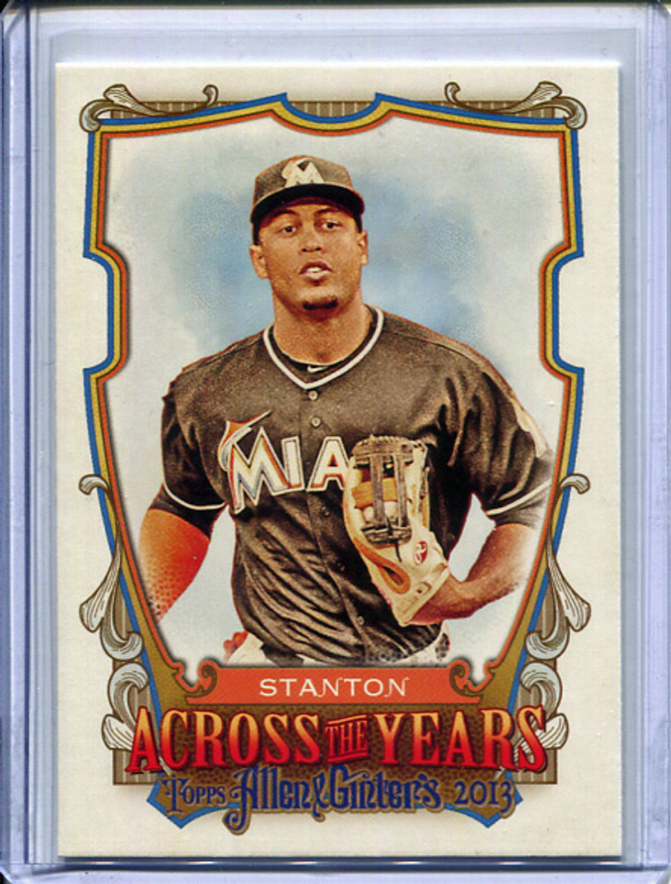 Giancarlo Stanton 2013 Allen & Ginter, Across the Years #ATY-GS