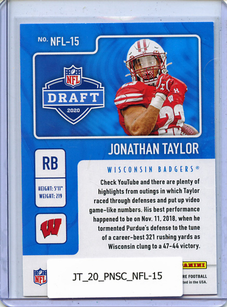 Jonathan Taylor 2020 Score, NFL Draft #NFL-15