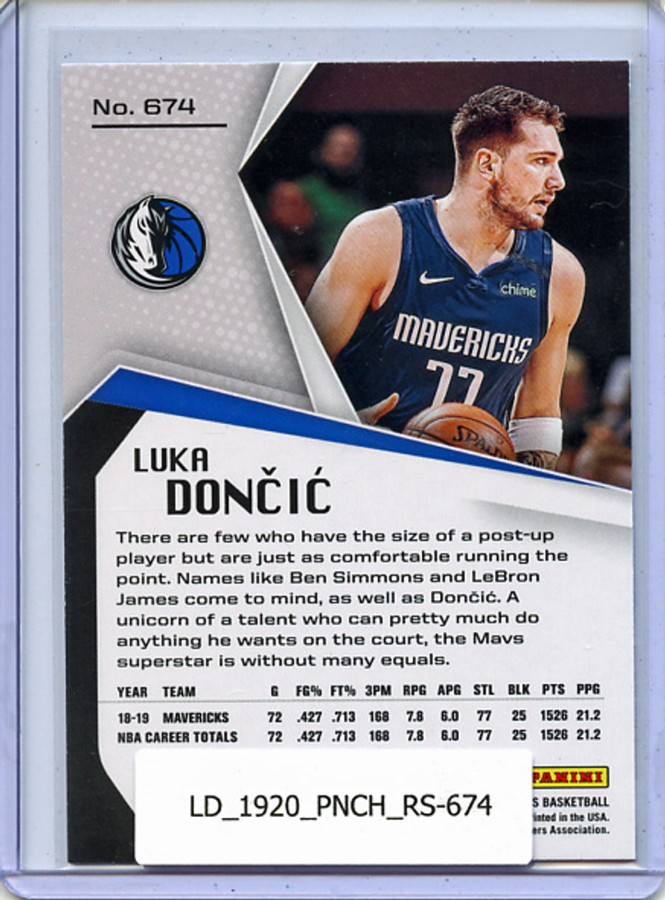 Luka Doncic 2019-20 Chronicles, Rookies & Stars #674