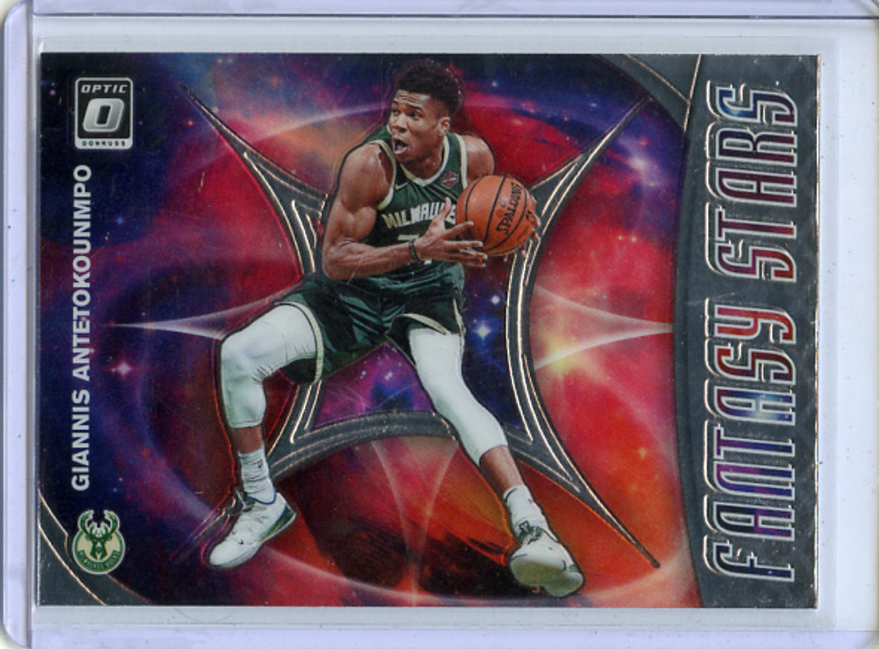 Giannis Antetokounmpo 2019-20 Donruss Optic, Fantasy Stars #15