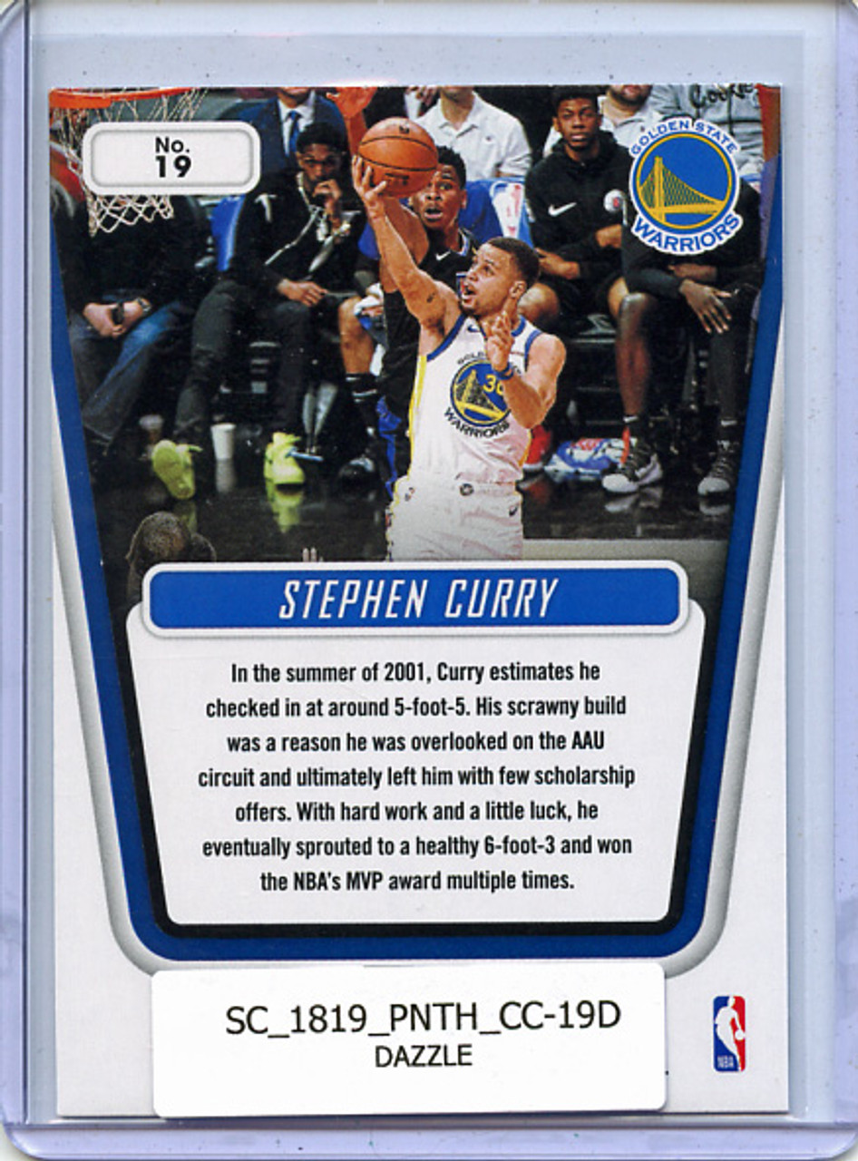 Stephen Curry 2018-19 Threads, Century Collection #19 Dazzle