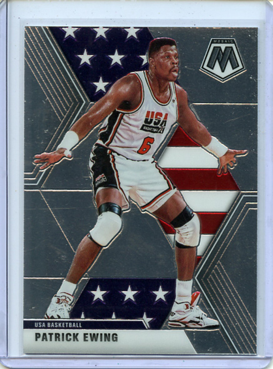 Patrick Ewing 2019-20 Mosaic #253 USA