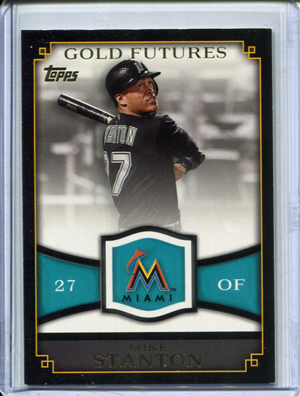 Mike (Giancarlo) Stanton 2012 Topps, Gold Futures #GF-14