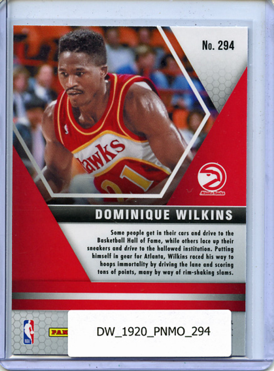 Dominique Wilkins 2019-20 Mosaic #294 Hall of Fame