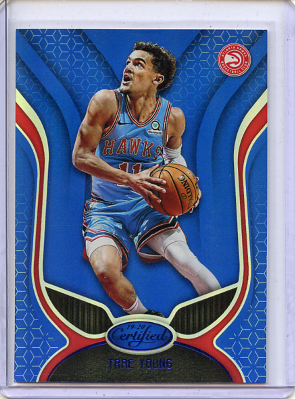 Trae Young 2019-20 Certified #1 Mirror Blue