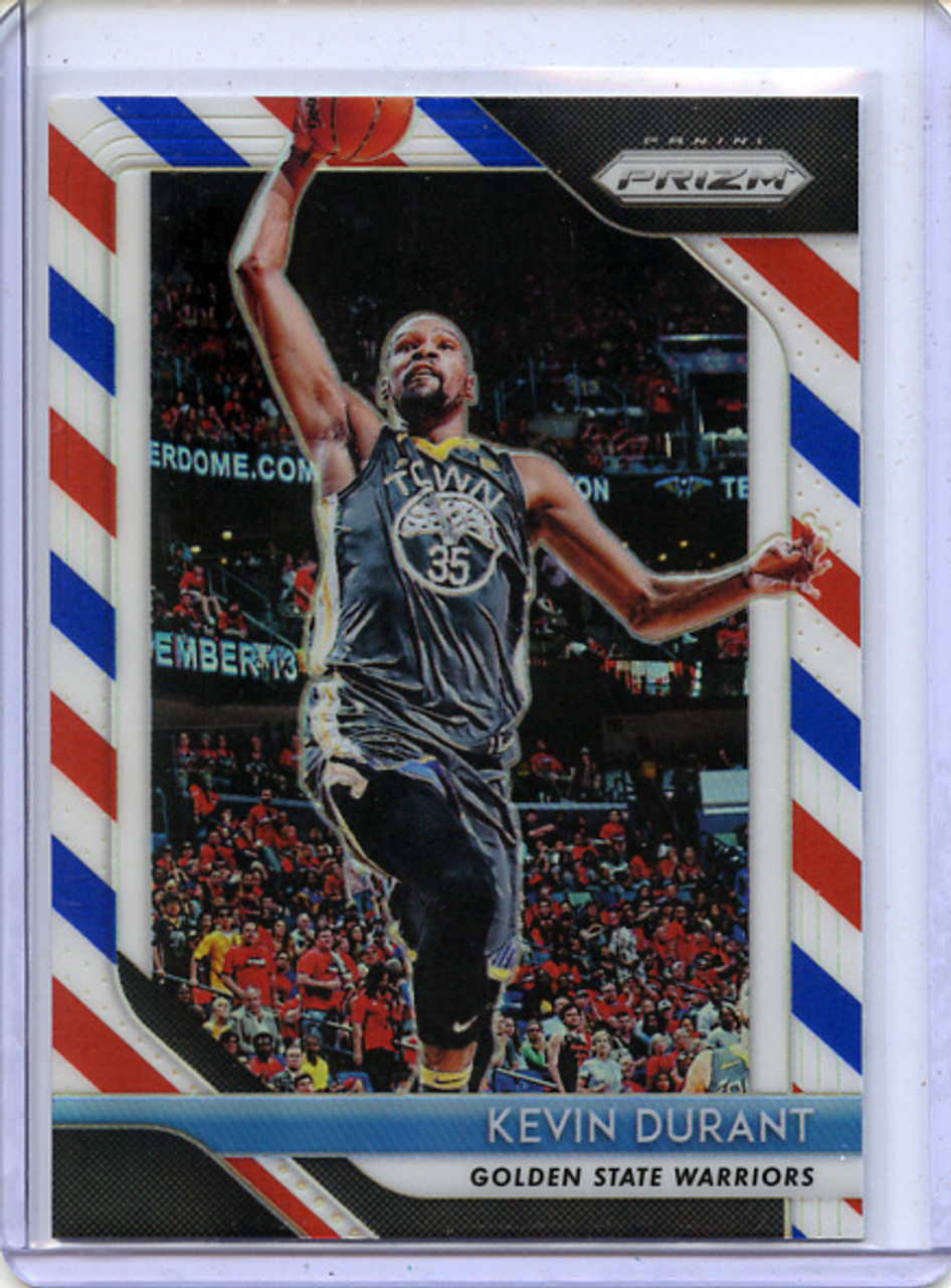 Kevin Durant 2018-19 Prizm #252 Red White & Blue
