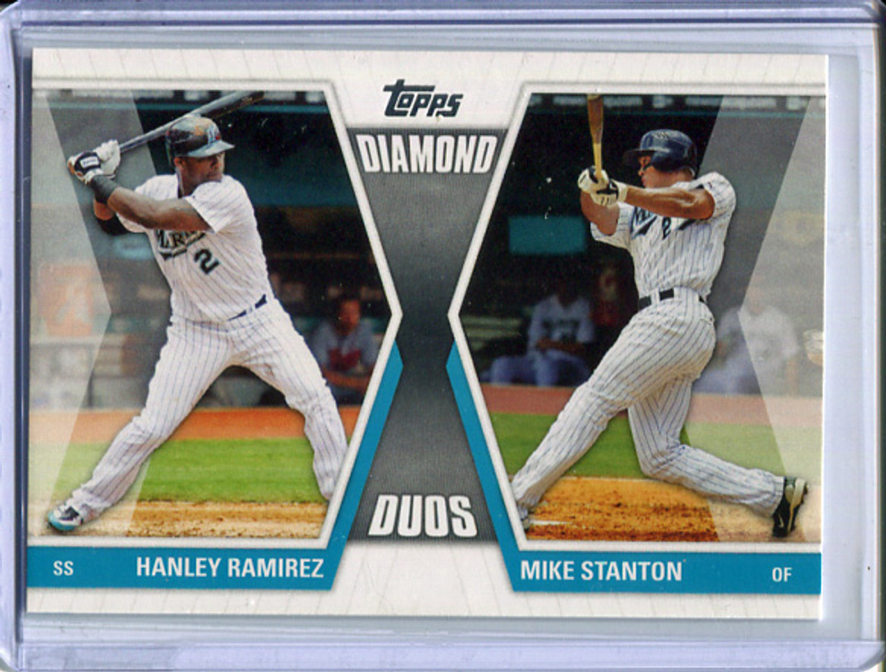 Mike (Giancarlo) Stanton, Hanley Ramirez 2011 Topps, Diamond Duos #DD-RS