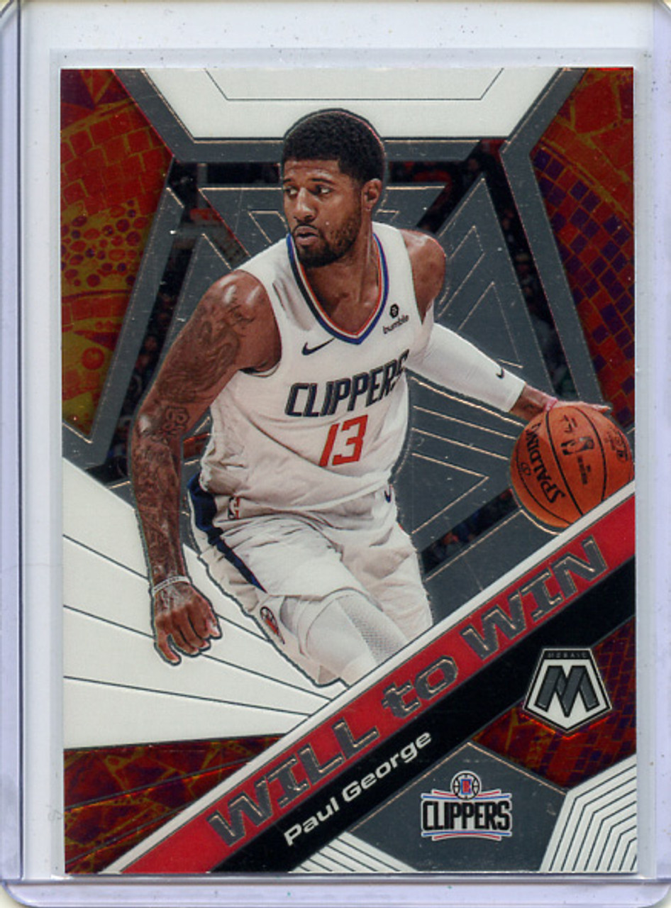 Paul George 2019-20 Mosaic, Will to Win #18