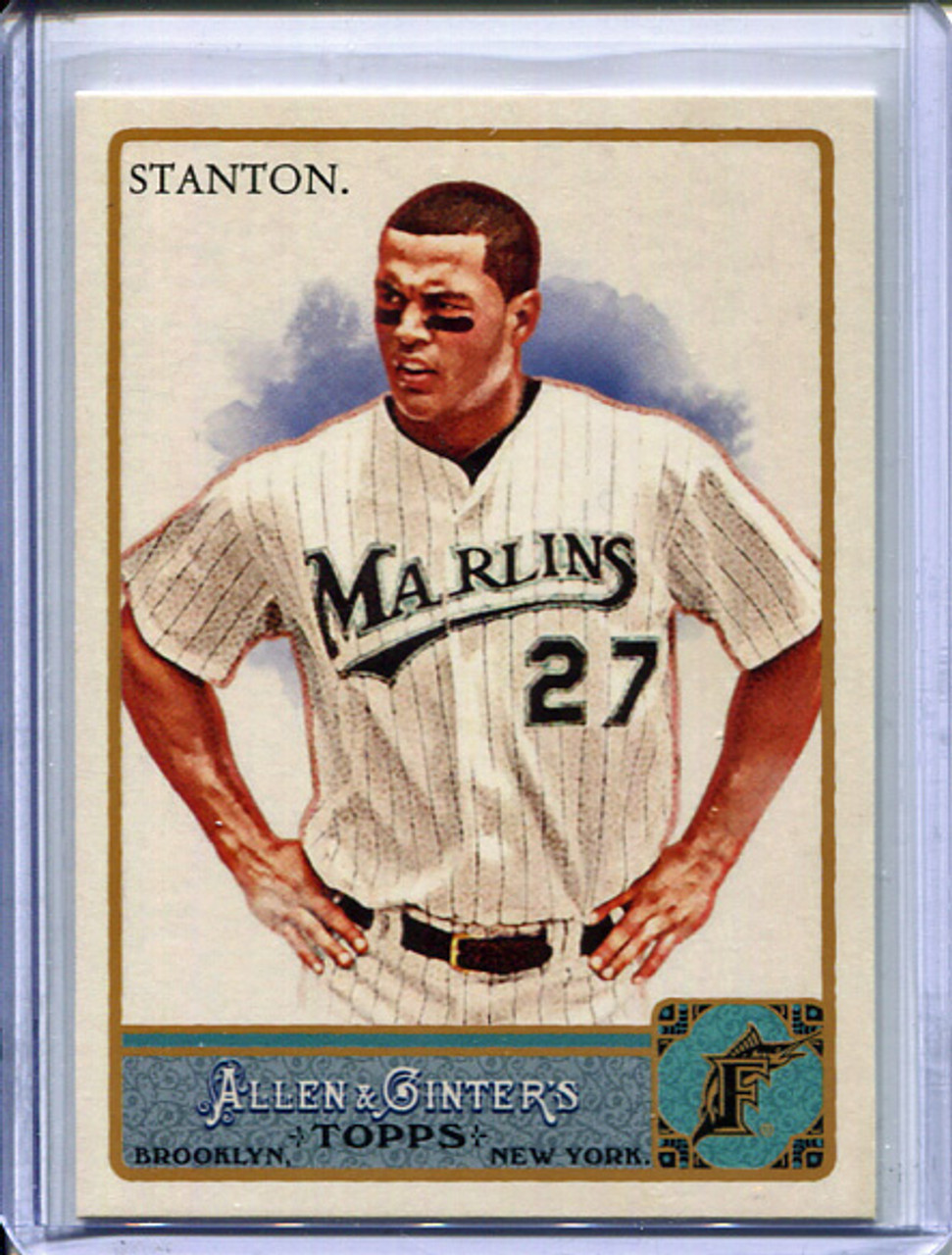 Mike (Giancarlo) Stanton 2011 Allen & Ginter #325 Glossy (#522/999)