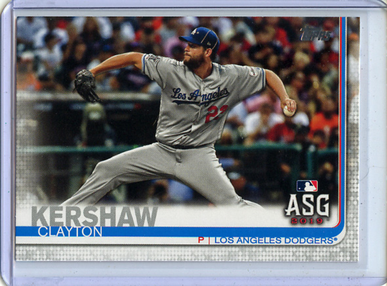 Clayton Kershaw 2019 Topps Update #US284 All-Star