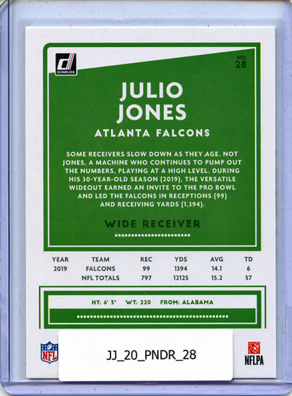 Julio Jones 2020 Donruss #28
