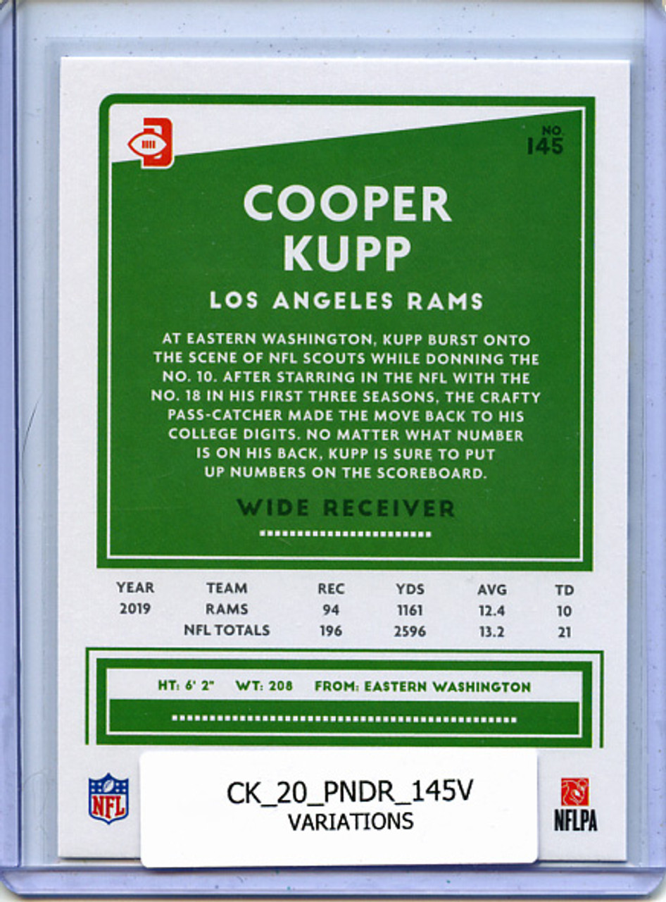 Cooper Kupp 2020 Donruss #145 Variations