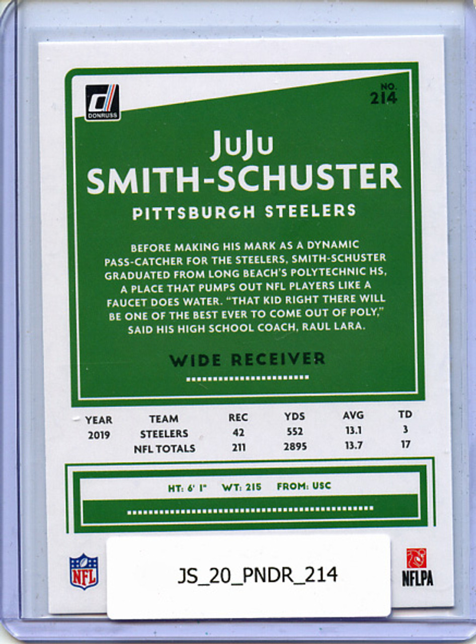 JuJu Smith-Schuster 2020 Donruss #214
