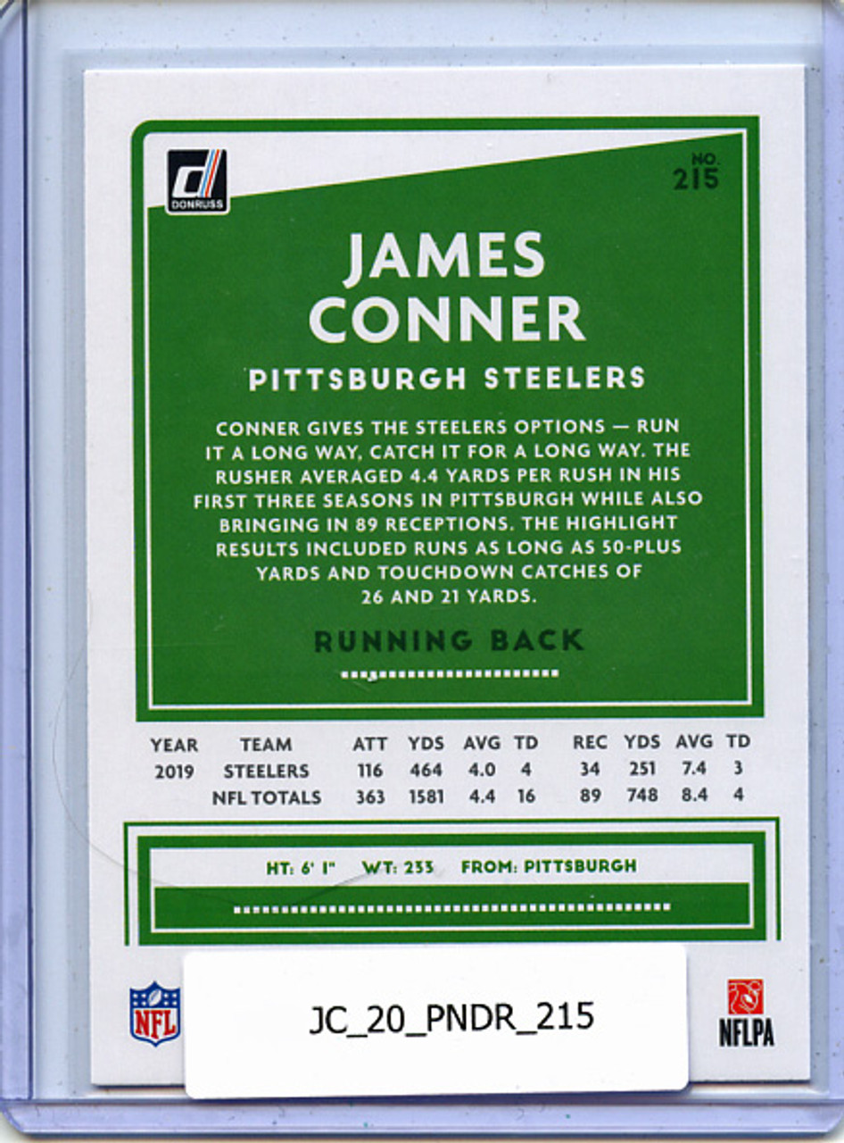 James Conner 2020 Donruss #215