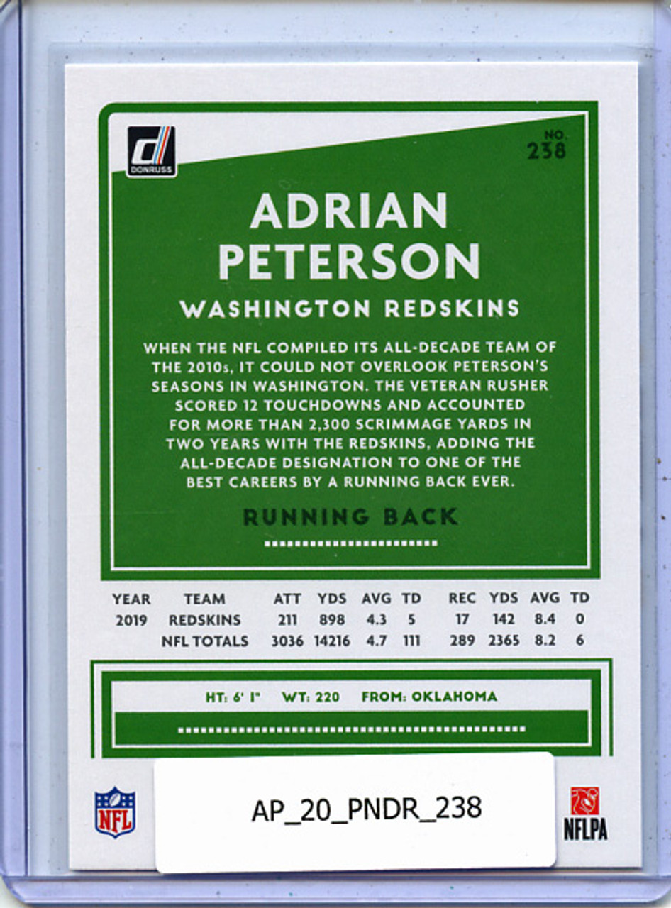 Adrian Peterson 2020 Donruss #238