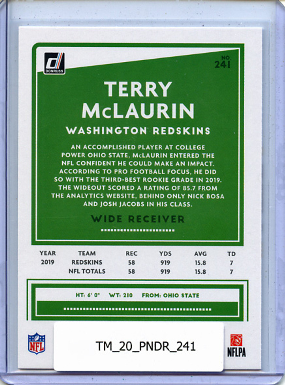 Terry McLaurin 2020 Donruss #241