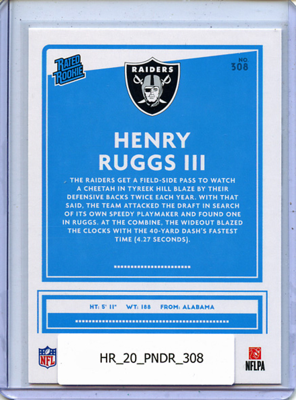 Henry Ruggs III 2020 Donruss #308