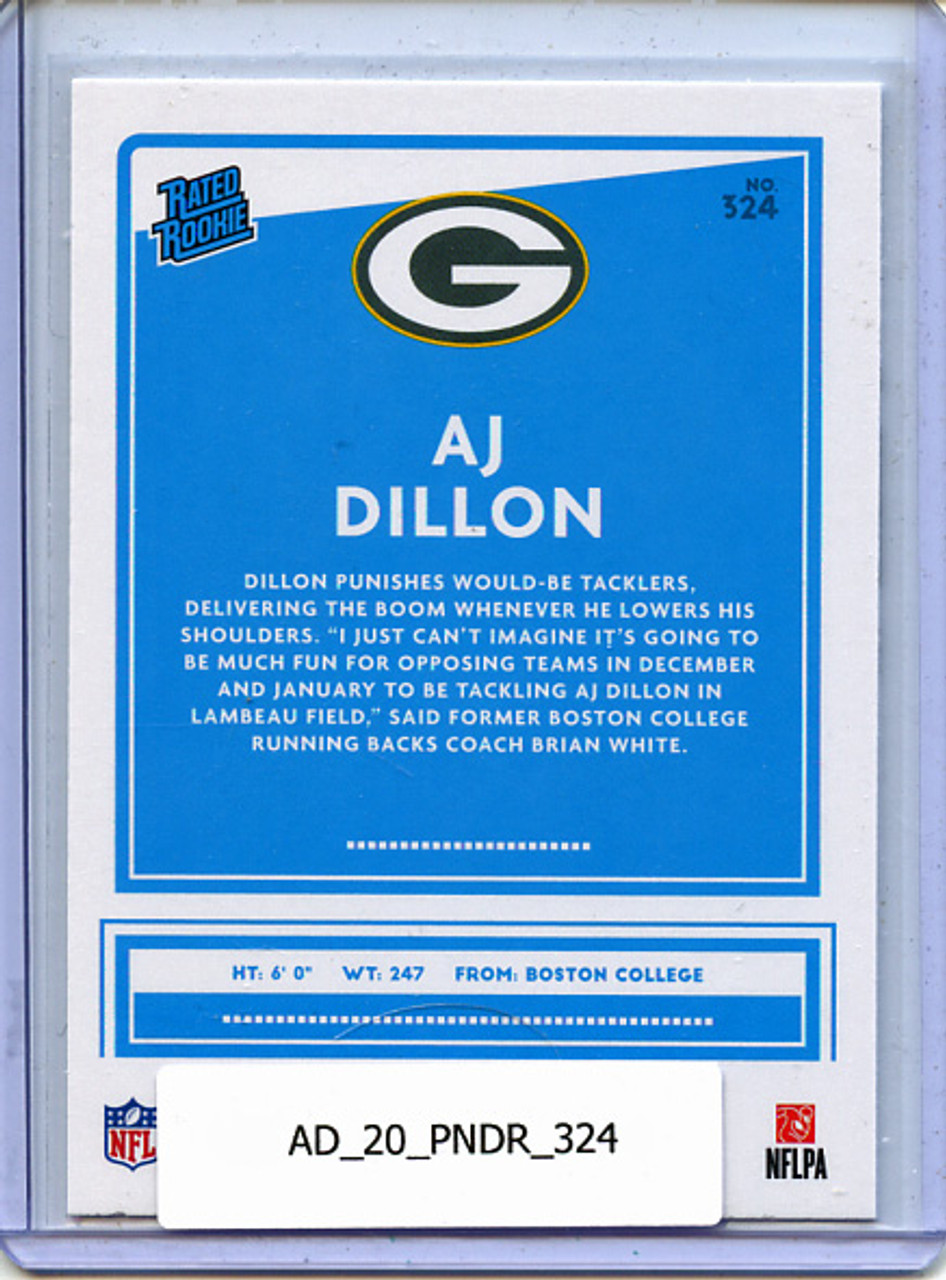AJ Dillon 2020 Donruss #324