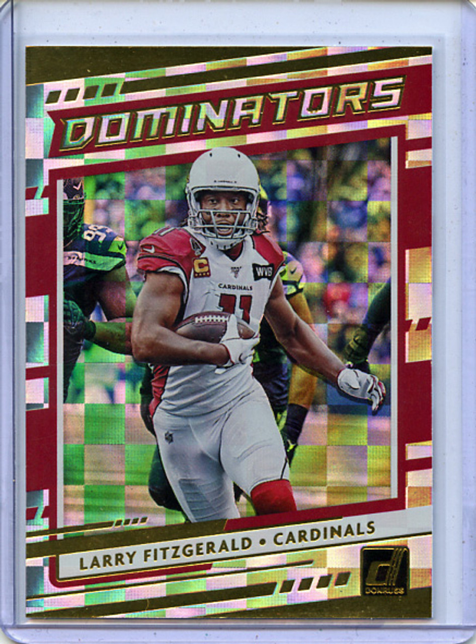 Larry Fitzgerald 2020 Donruss, Dominators #D-LF