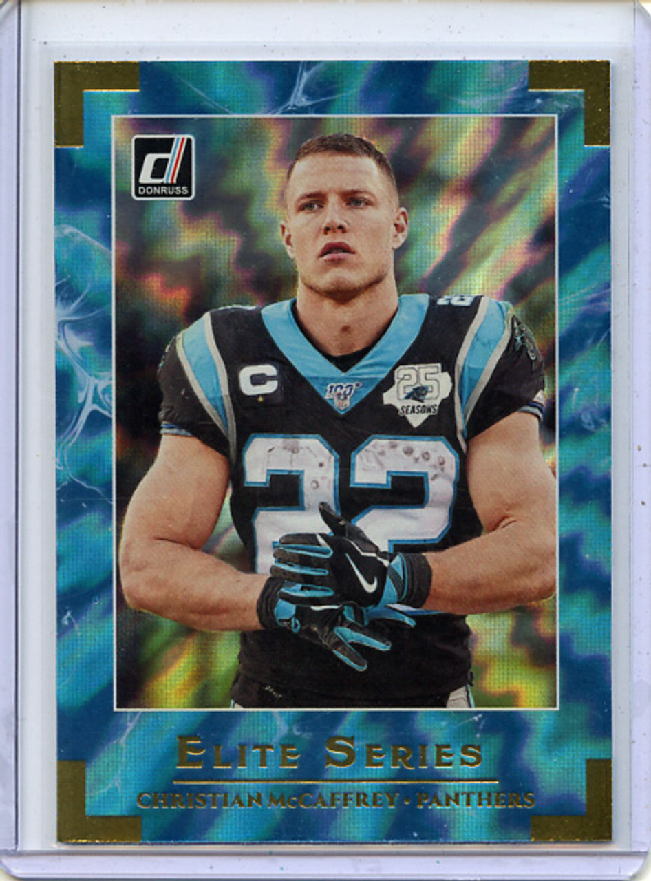 Christian McCaffrey 2020 Donruss, Elite Series #ES-CM