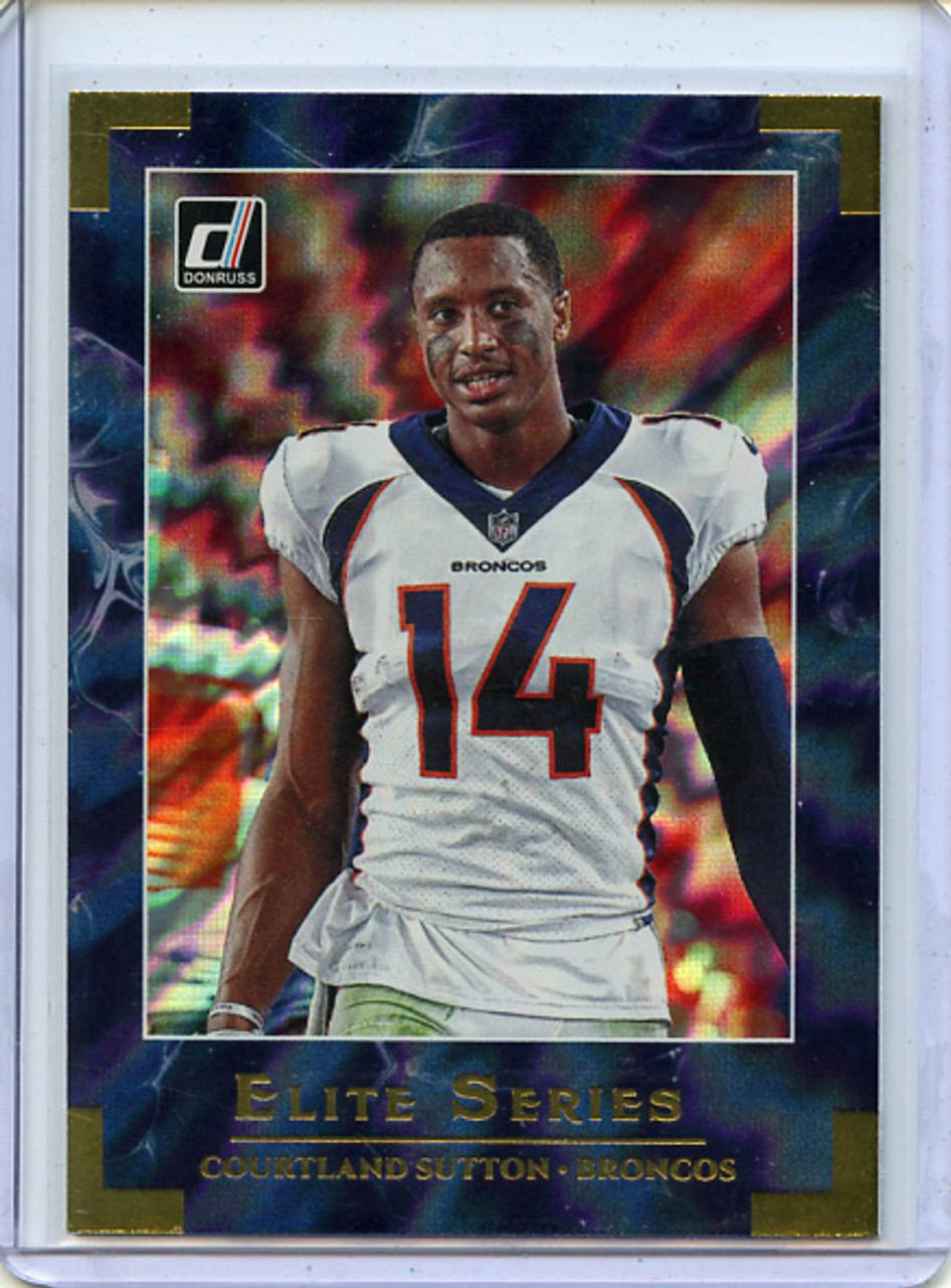 Courtland Sutton 2020 Donruss, Elite Series #ES-CS