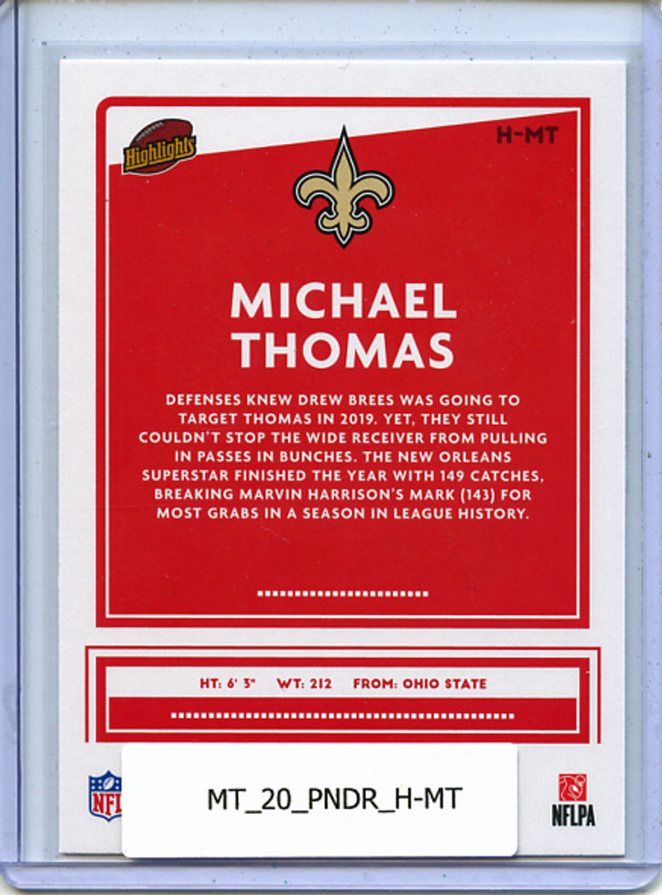 Michael Thomas 2020 Donruss, Highlights #H-MT