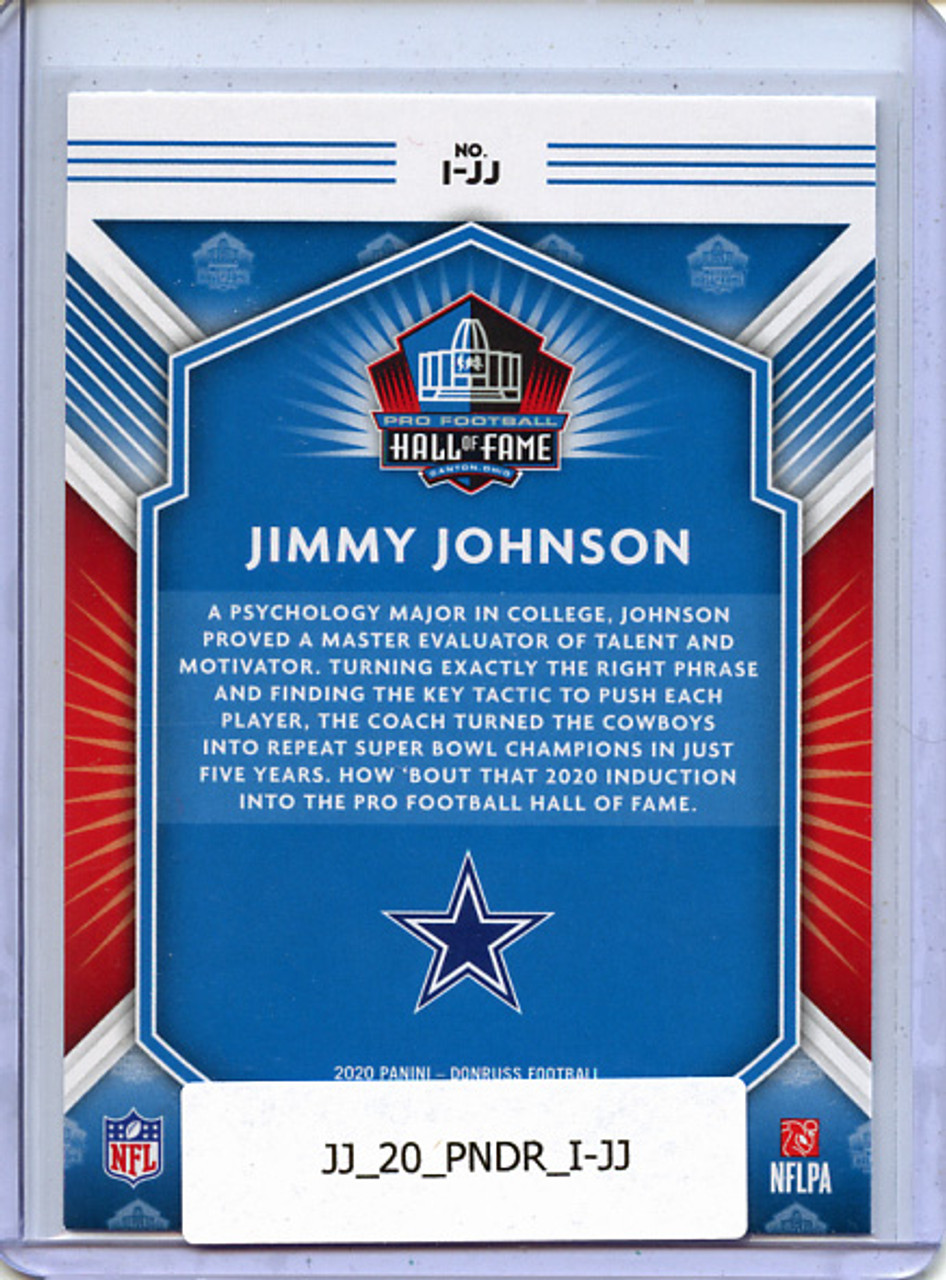 Jimmy Johnson 2020 Donruss, Inducted #I-JJ
