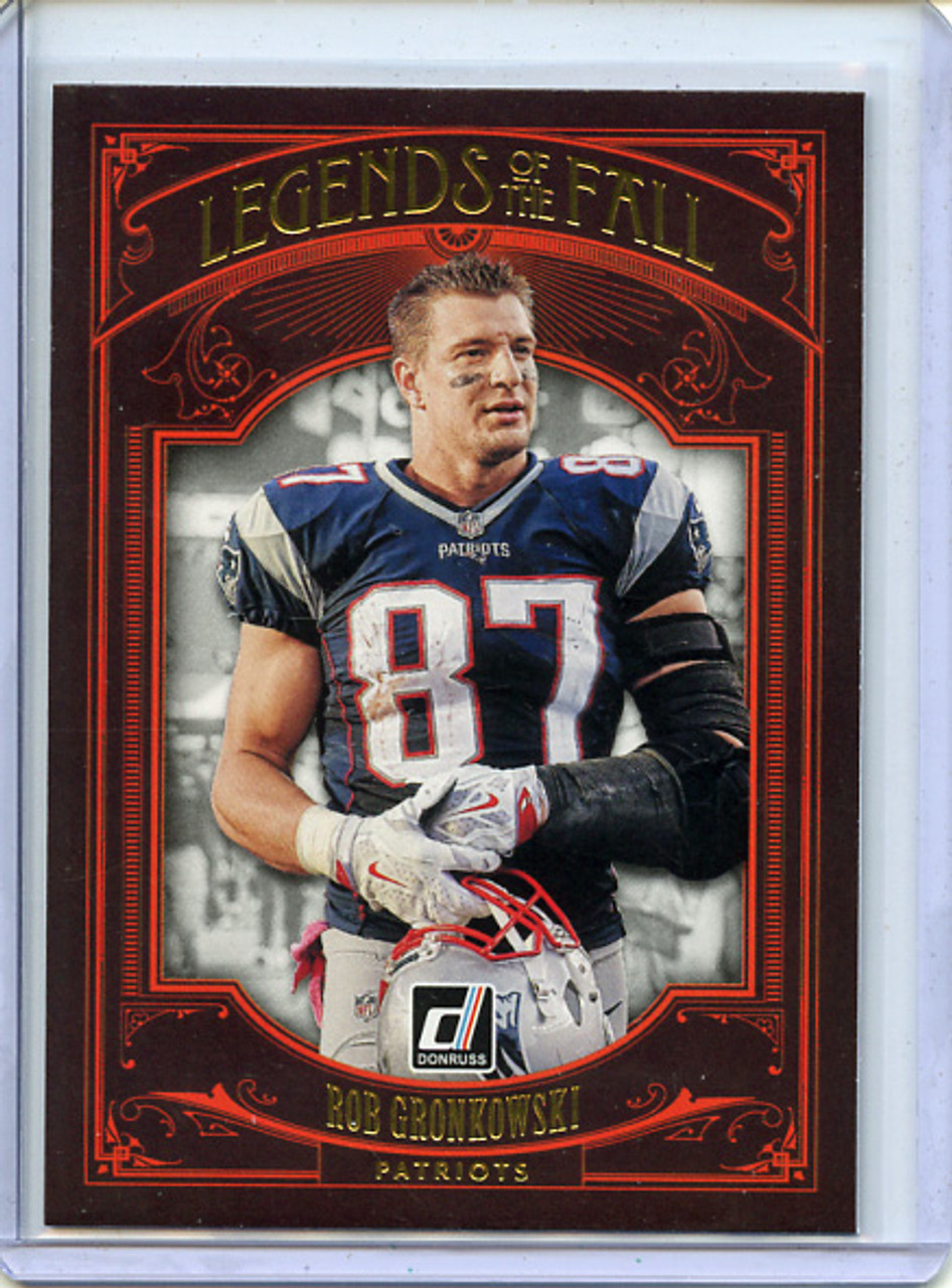 Rob Gronkowski 2020 Donruss, Legends of the Fall #LF-RG