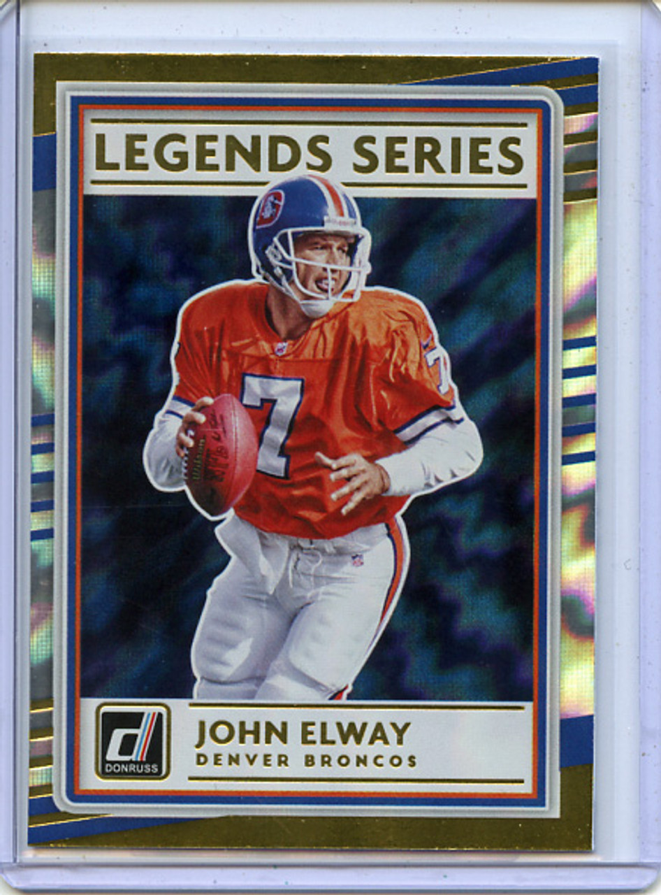 John Elway 2020 Donruss, Legends Series #LS-JE