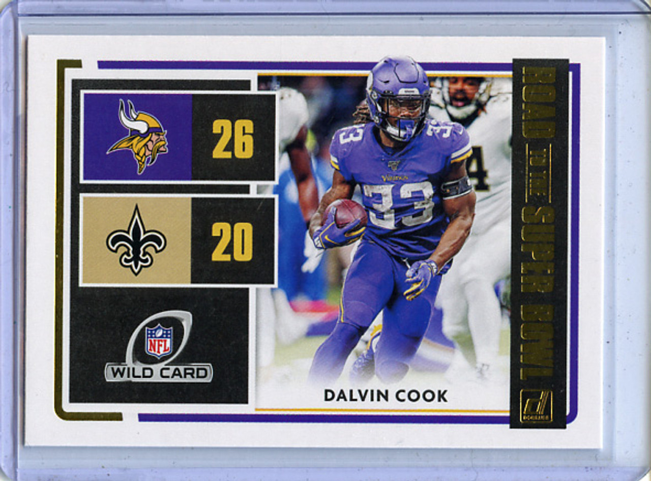 Dalvin Cook 2020 Donruss, Road to the Super Bowl - Wild Card #RSBWC-DC