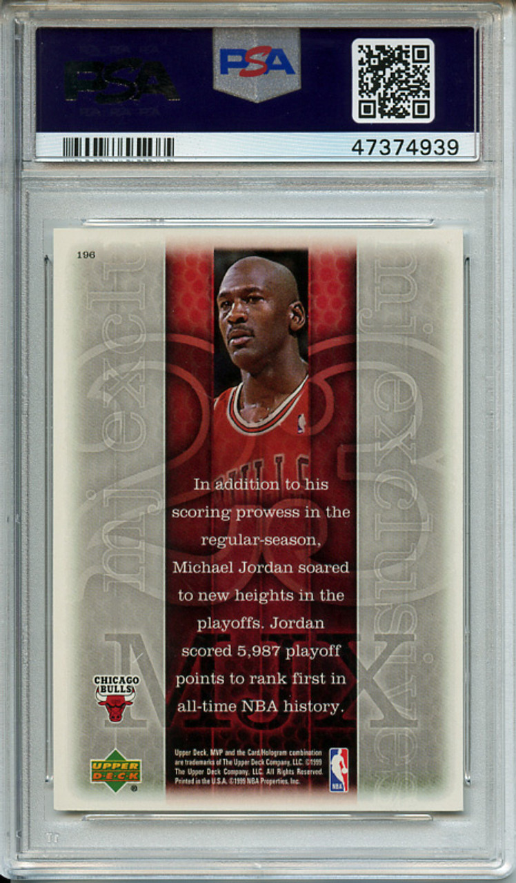 Michael Jordan 1999-00 MVP #196 PSA 10 Gem Mint (#47374939)