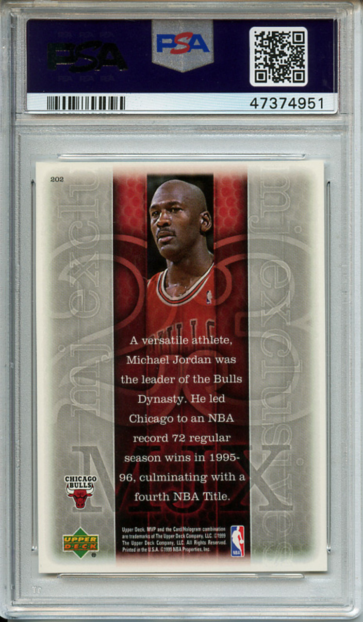 Michael Jordan 1999-00 MVP #202 PSA 10 Gem Mint (#47374951)