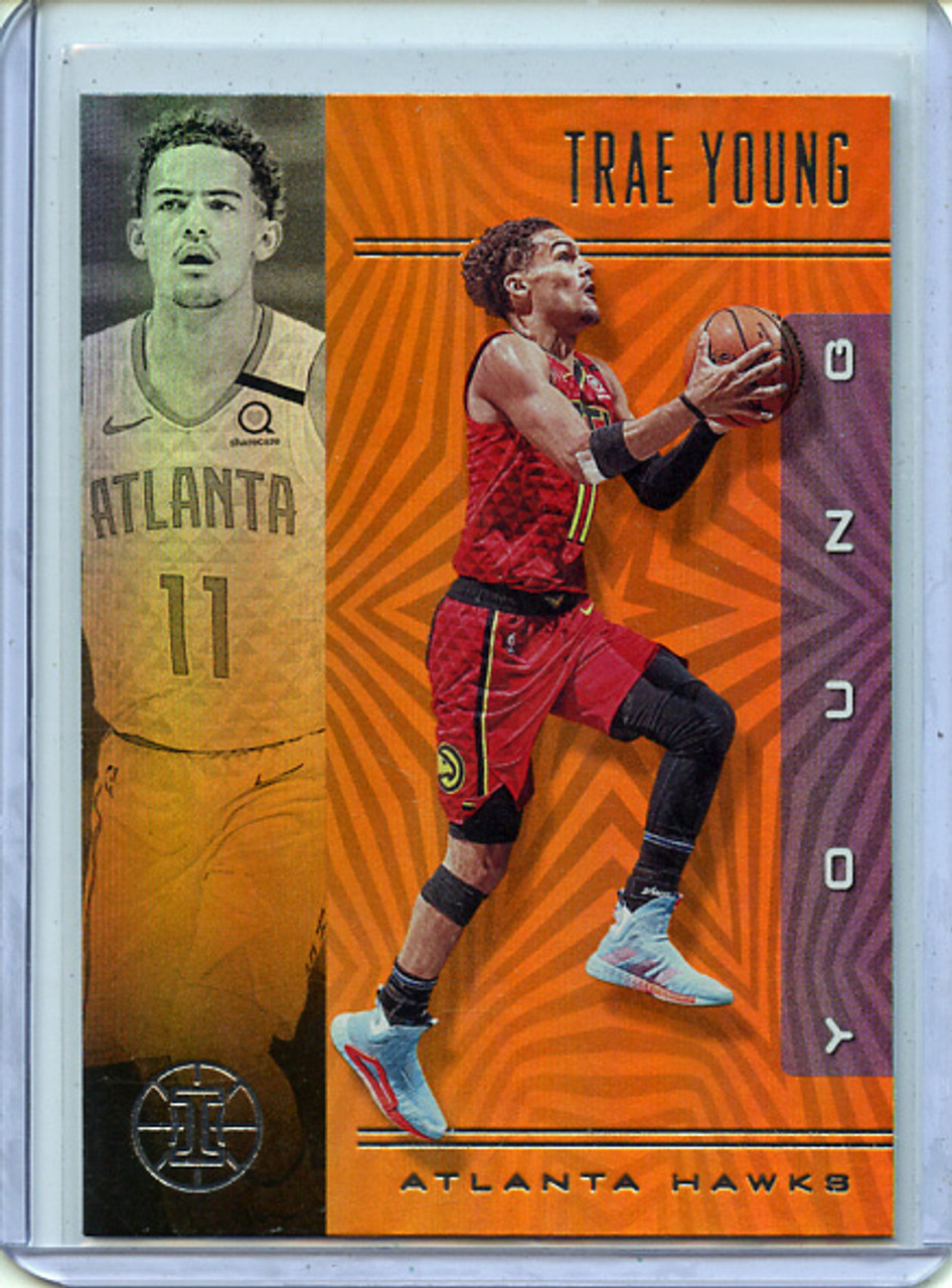 Trae Young 2019-20 Illusions #136 Trophy Collection Orange