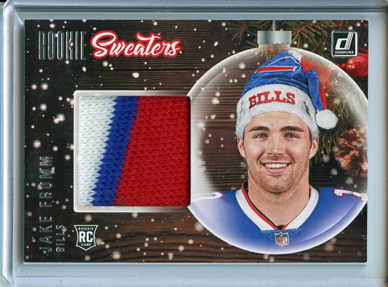 Jake Fromm 2020 Donruss, Rookie Holiday Sweater #SW-JF