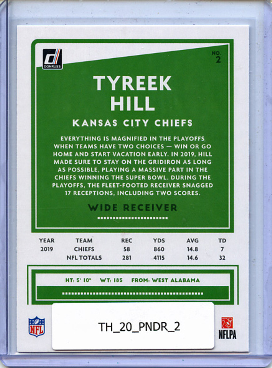 Tyreek Hill 2020 Donruss #2