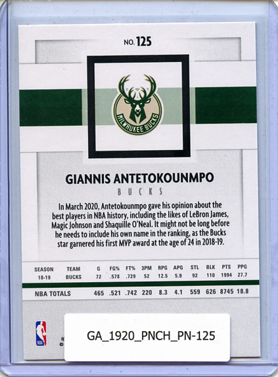 Giannis Antetokounmpo 2019-20 Chronicles, Panini #125