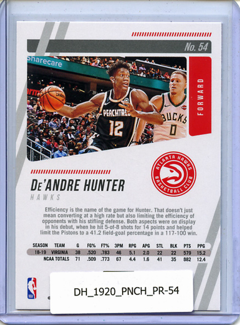 De'Andre Hunter 2019-20 Chronicles, Prestige #54