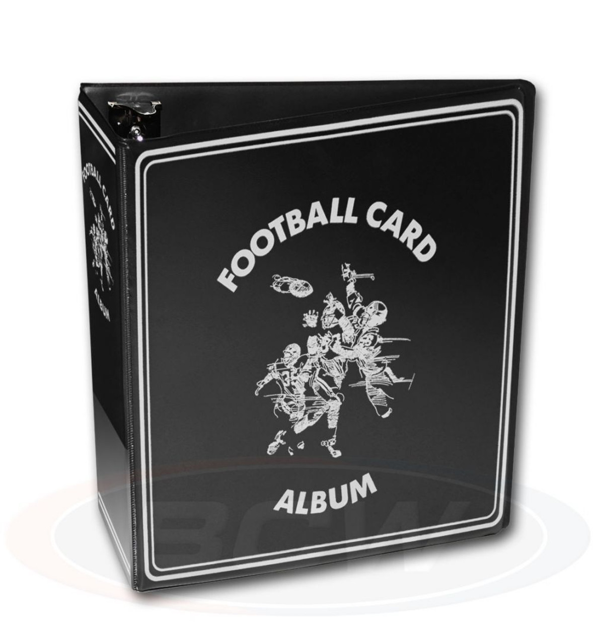 BCW 3" Album - Football - Black