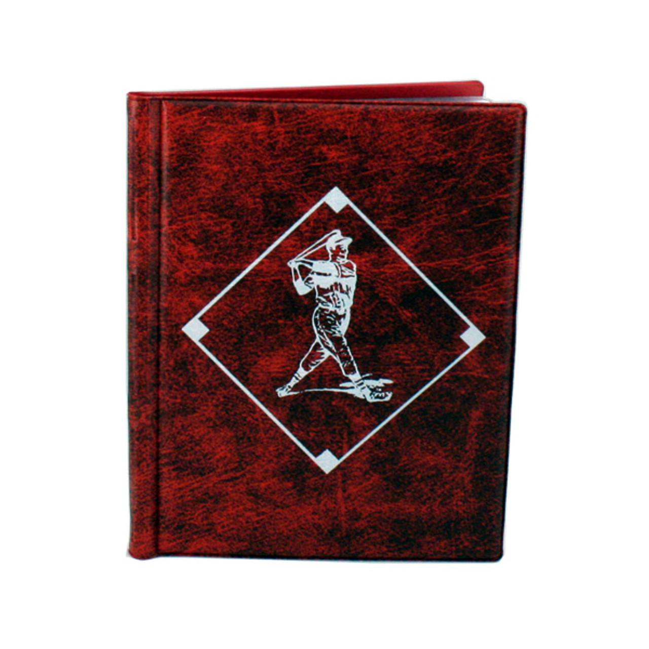 BCW 4 Pocket Portfolio (Team Set Portfolio) - Baseball - Red