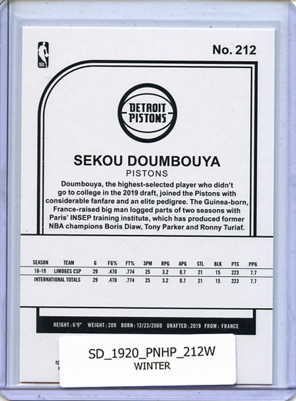Sekou Doumbouya 2019-20 Hoops #212 Winter