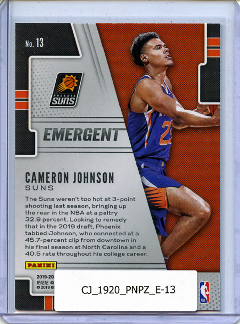 Cameron Johnson 2019-20 Prizm, Emergent #13